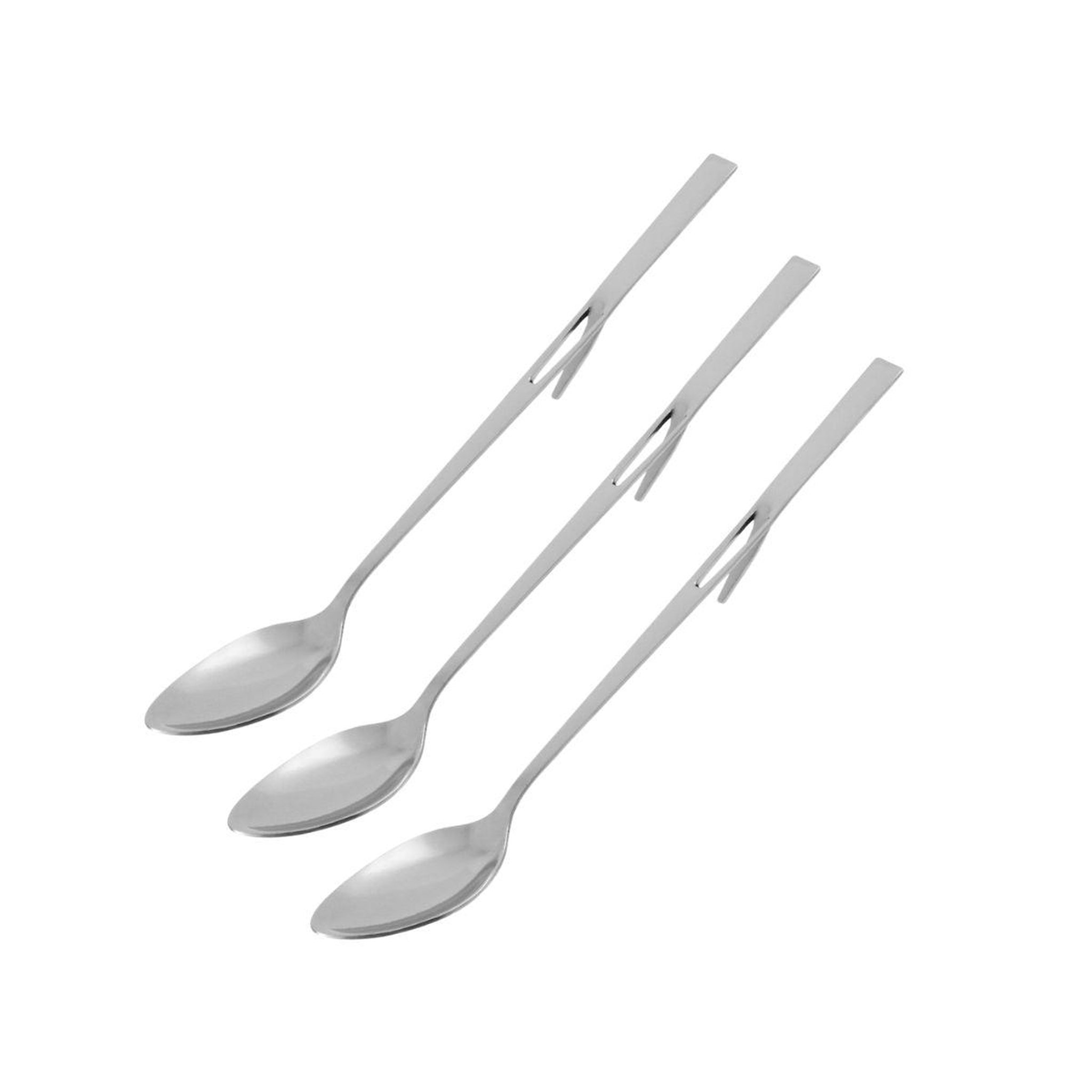 Fackelmann Lot de 3 cuillères à confiture en acier inoxydable fackelmann