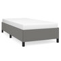 Voir la diapositive 2 : VIDAXL Cadre de lit sans matelas gris fonce 90x190 cm tissu