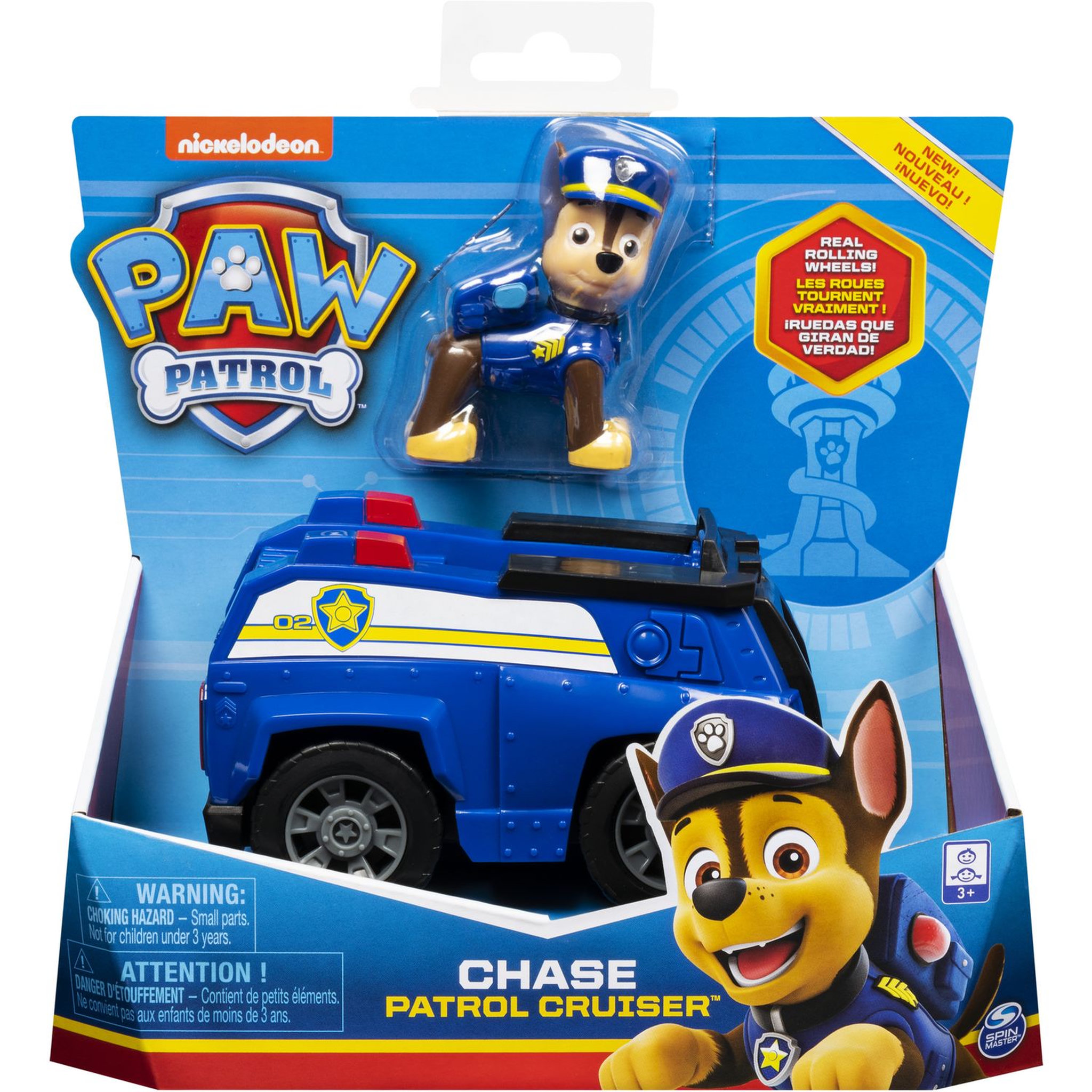 Voir la diapositive 4 : SPIN MASTER Véhicule + Figurine Chase La Pat' Patrouille