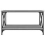 Voir la diapositive 4 : VIDAXL Table basse Sonoma gris 80x50x45 cm Bois d'ingenierie et fer