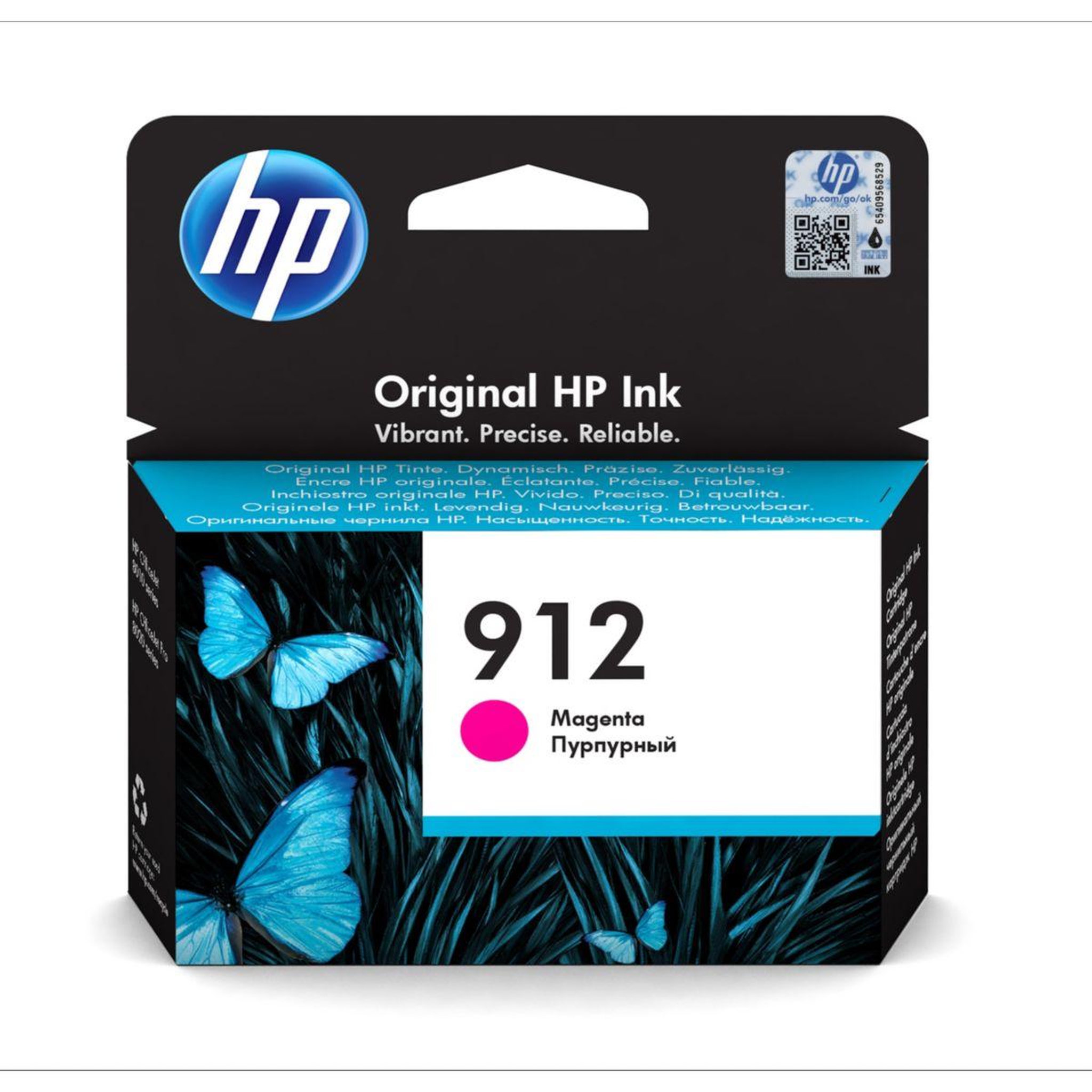 Voir la diapositive 1 : HP Cartouche d'encre 912  Magenta