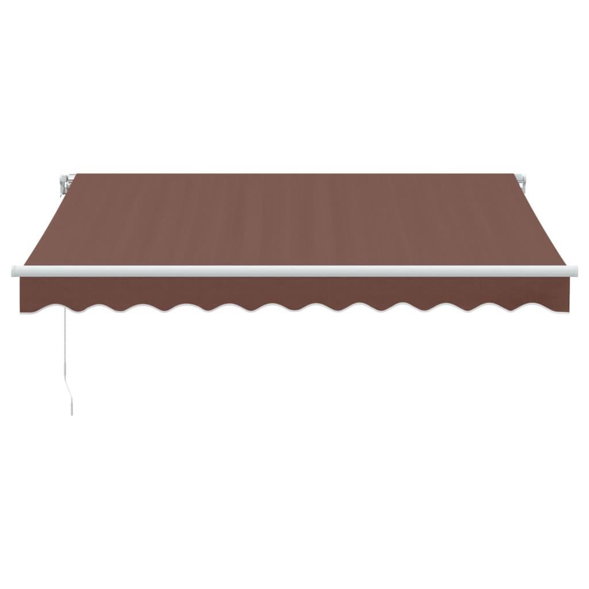 Voir la diapositive 3 : VIDAXL Auvent manuel retractable marron 300x250 cm