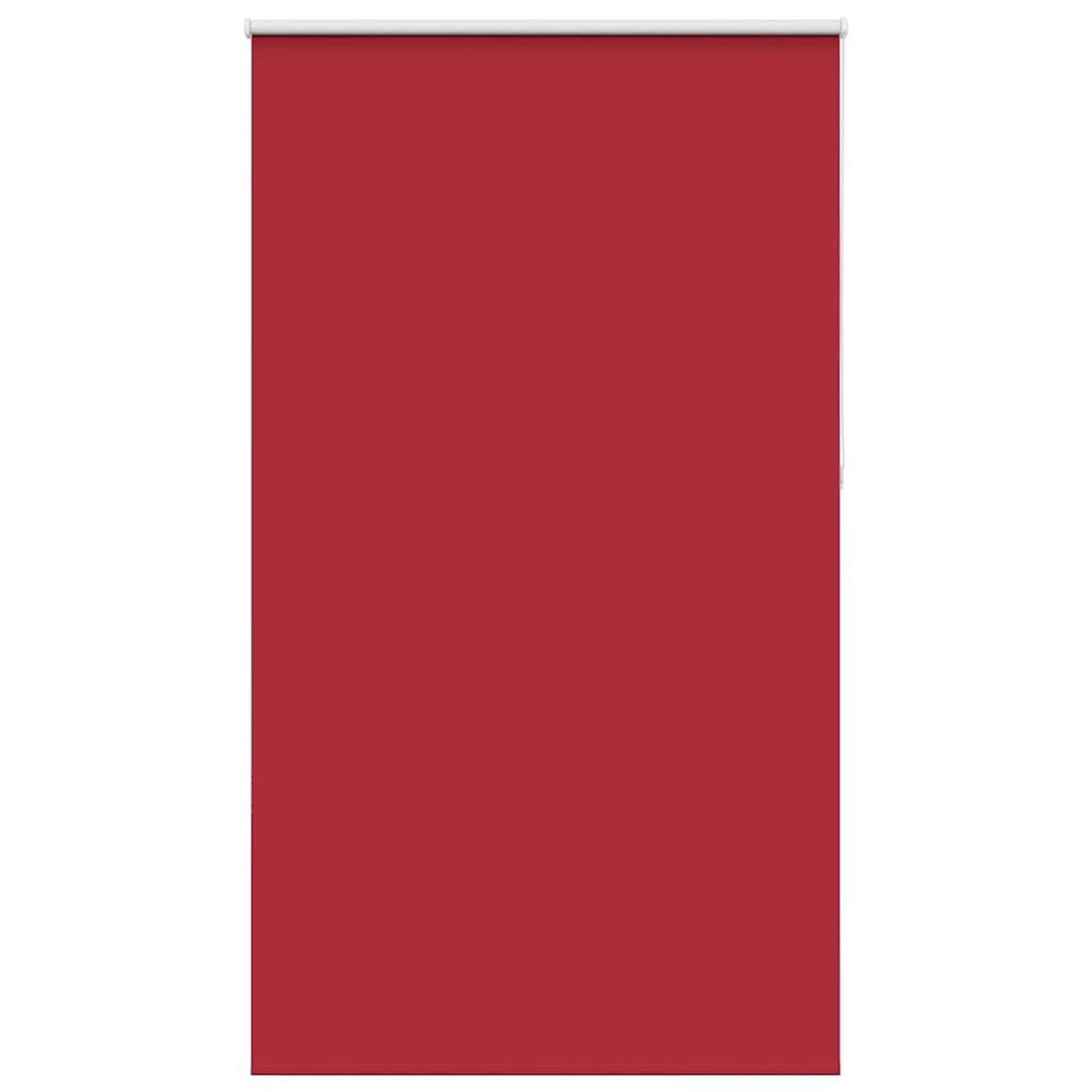 Voir la diapositive 2 : VIDAXL Store enrouleur occultant rouge largeur du tissu 131,6 cm
