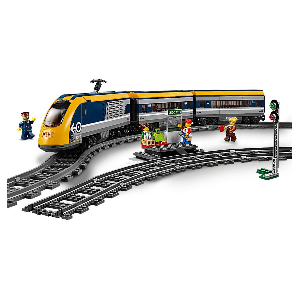 LEGO City 60197 - Le train de passagers télécommandé