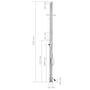 Voir la diapositive 6 : VIDAXL Douche de jardin 220 cm Acier inoxydable