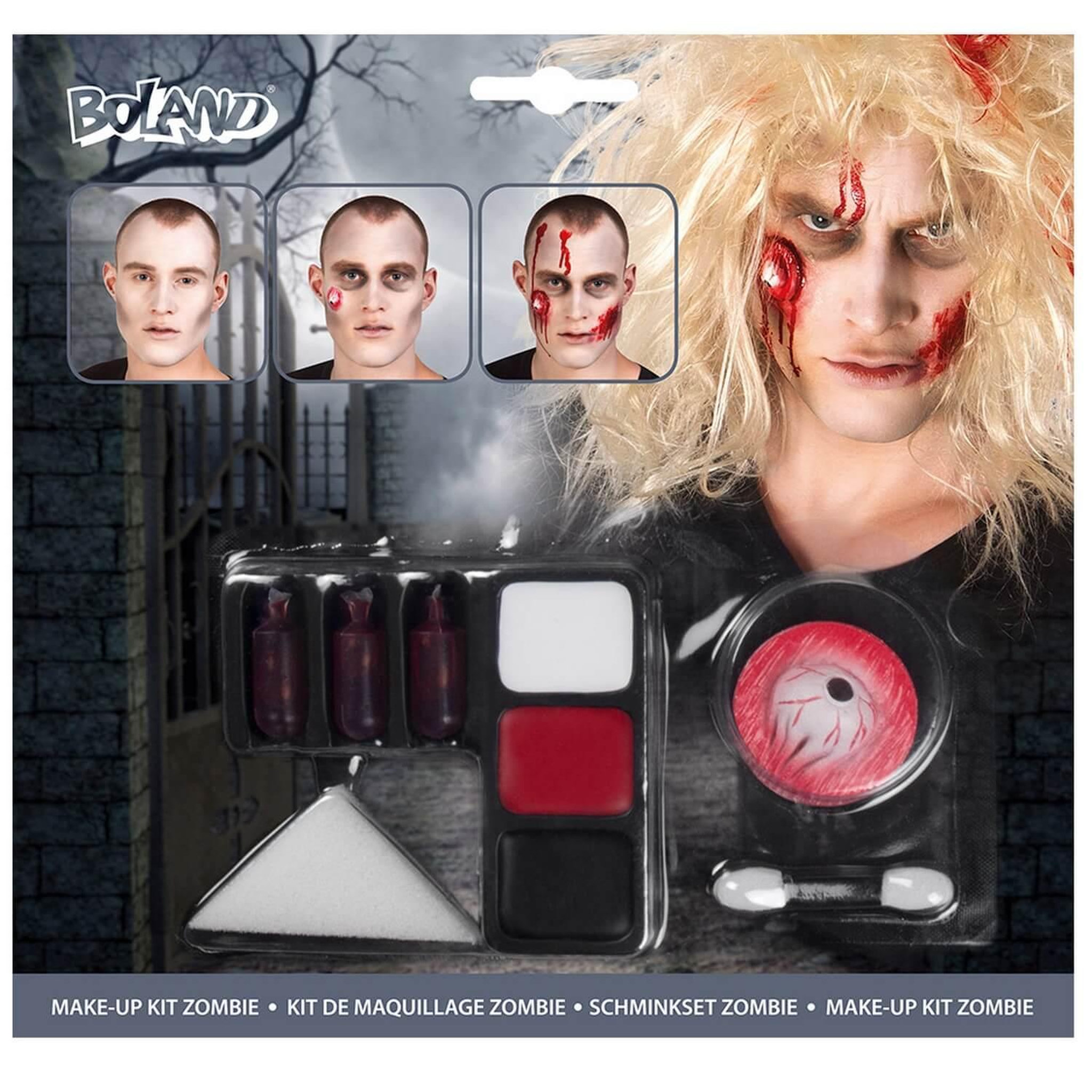 Boland Kit de maquillage zombie