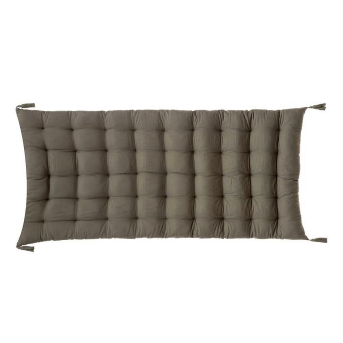 ATMOSPHERA Matelas de Sol 4 Pompons  Otto  60x120cm Kaki