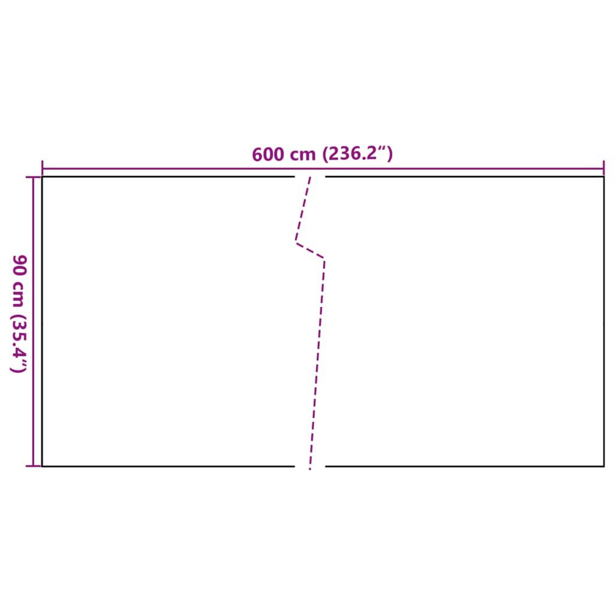 Voir la diapositive 6 : VIDAXL Paravent de balcon marron clair 600x90 cm resine tressee