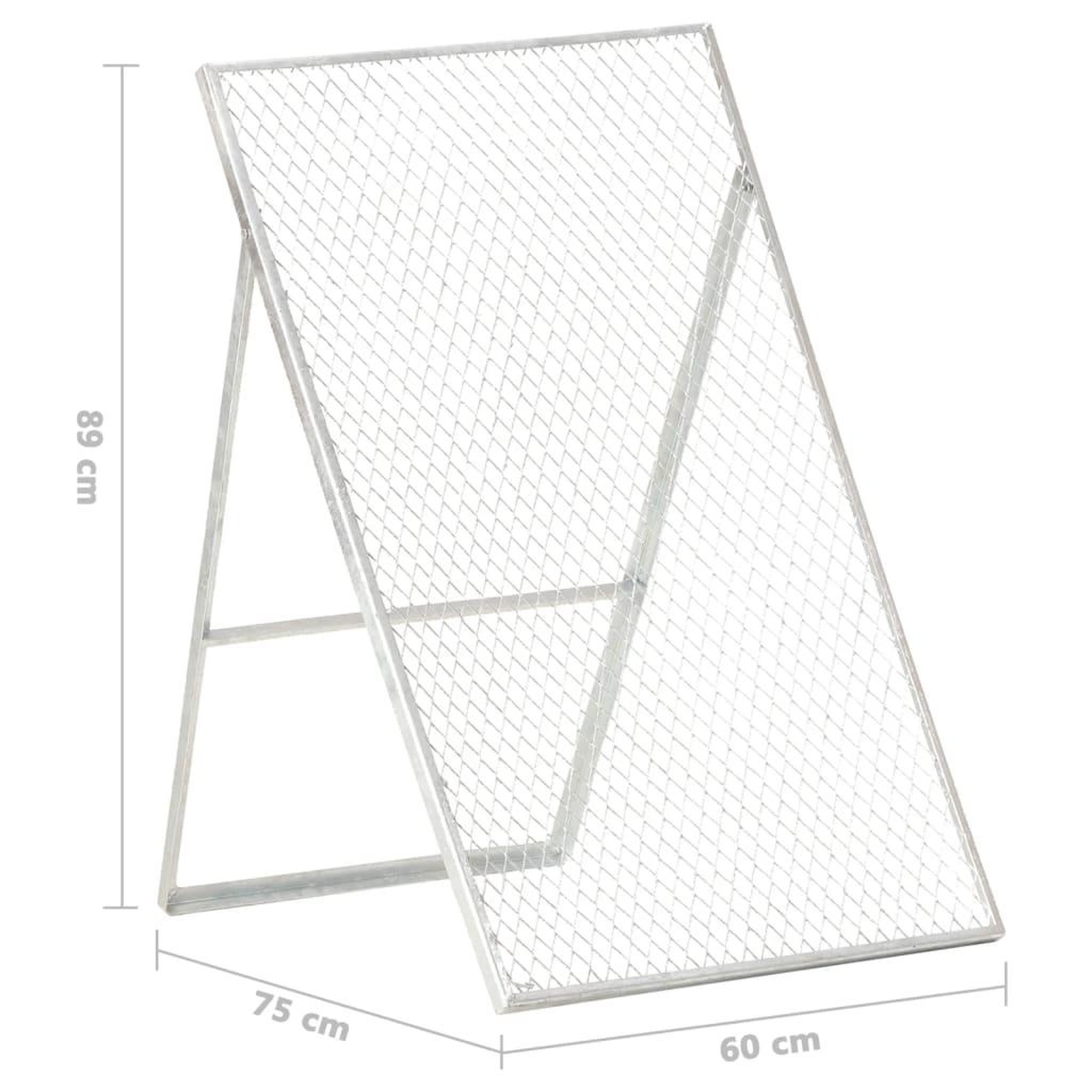 Voir la diapositive 6 : VIDAXL Tamis de jardin acier galvanise