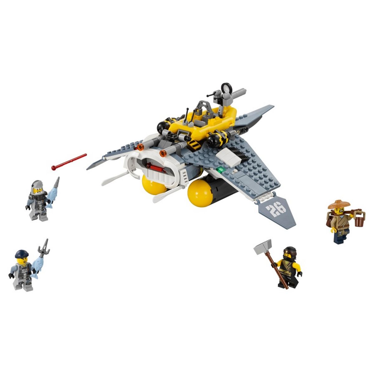 LEGO Ninjago 70609 - Le bombardier Raie Manta
