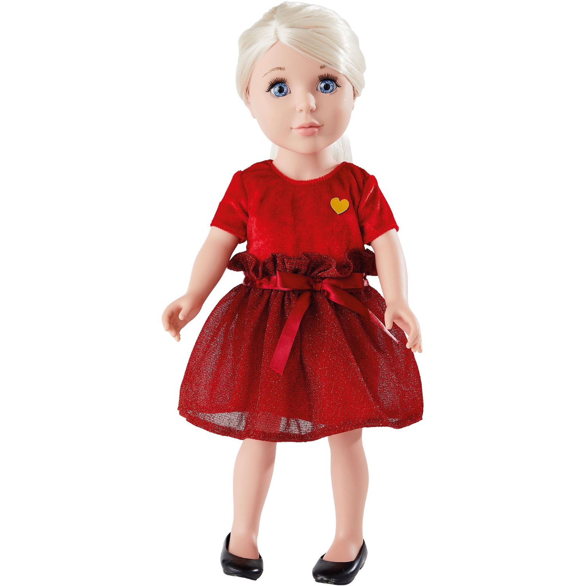 Voir la diapositive 1 : One Two Fun Ma jolie poupée mode 46 cm - Robe rouge