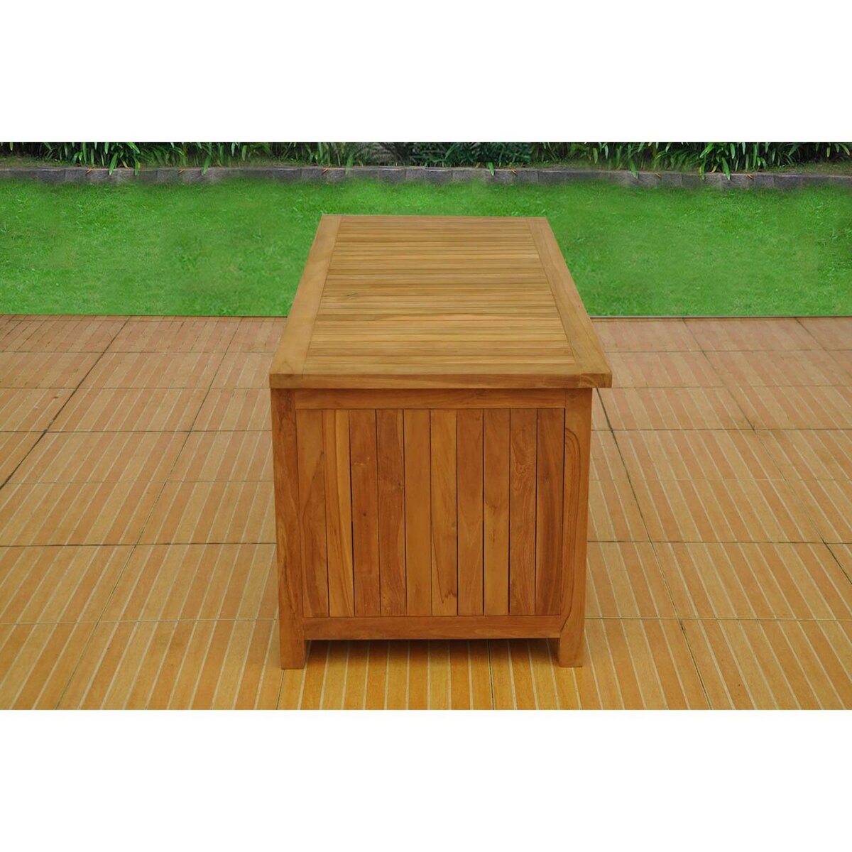 CONCEPT USINE Coffre de rangement teck KOTAK