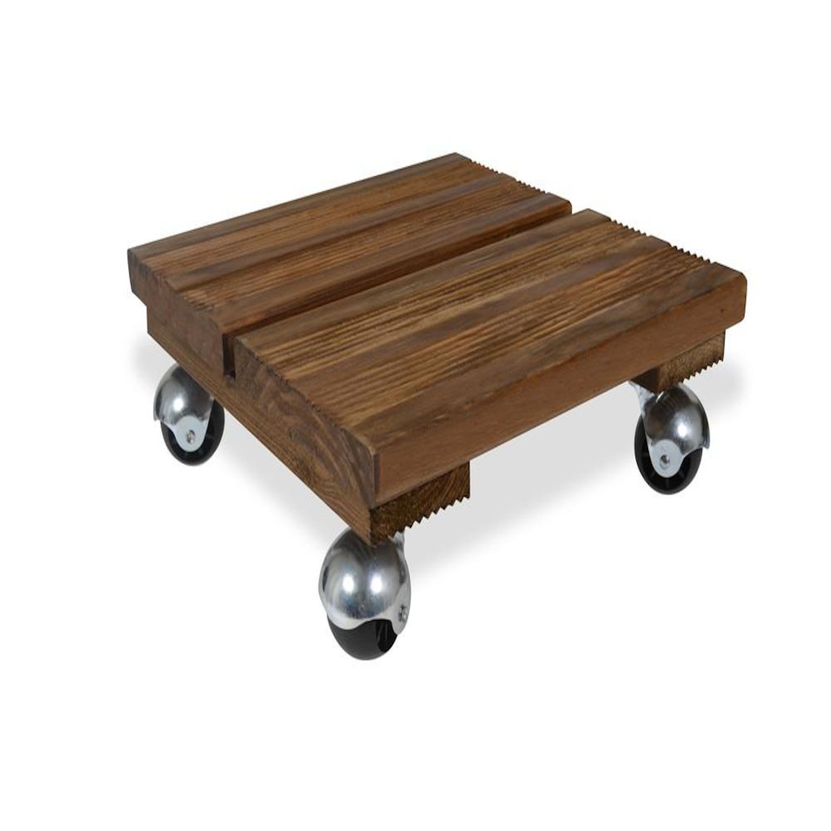 CENTRALE BRICO Roule plante BOIS carré naturel - 30x30 cm - Bois