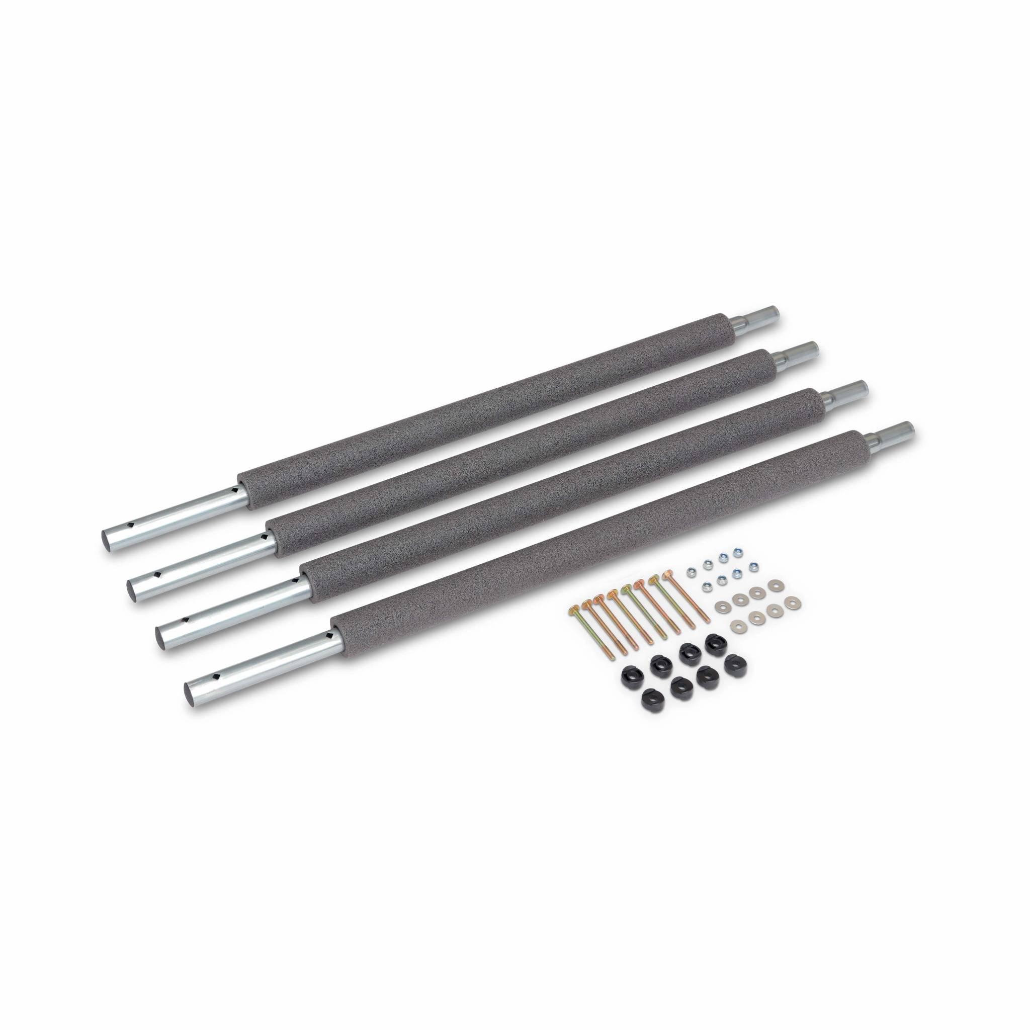 Voir la diapositive 1 : SWEEEK Lot de 4 montants inférieurs pour filet de sécurité trampolines 180 à 250cm