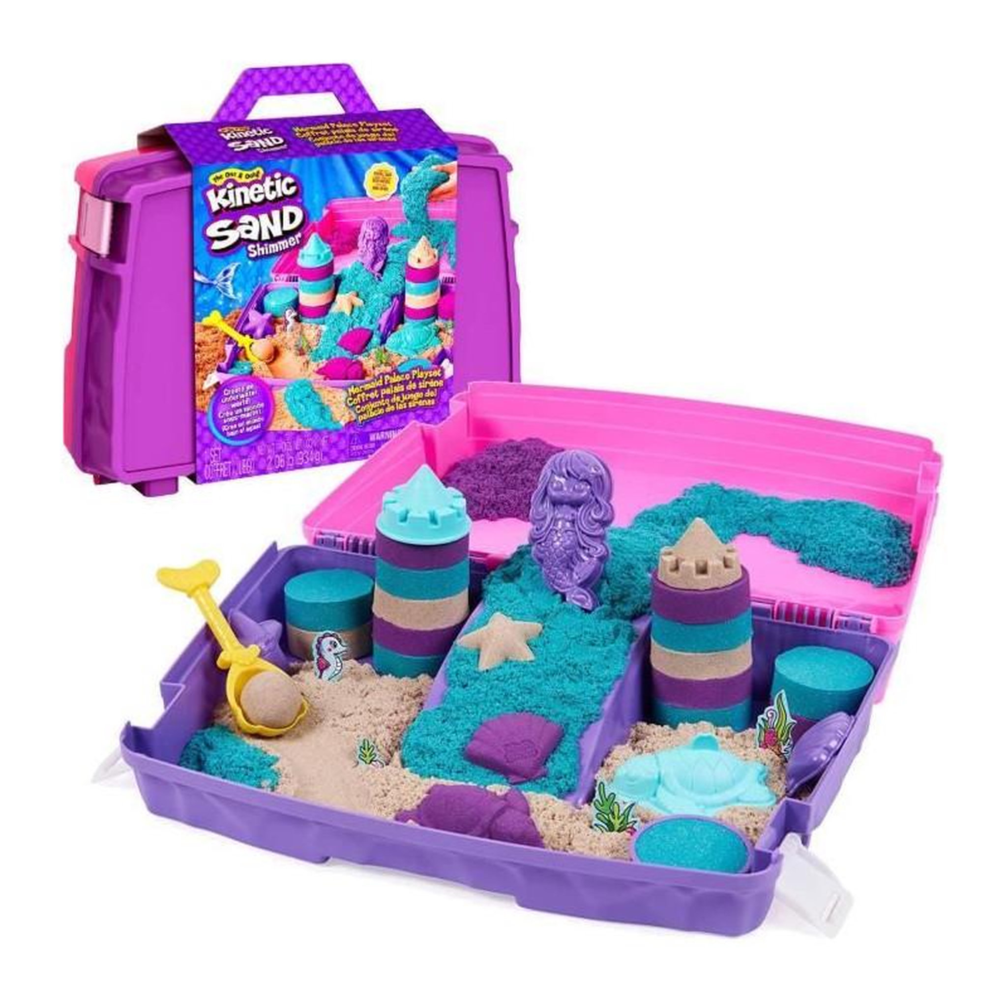 Spin Master SPIN MASTER MALLETTE PALAIS DE SIReNE 934 G Kinetic Sand