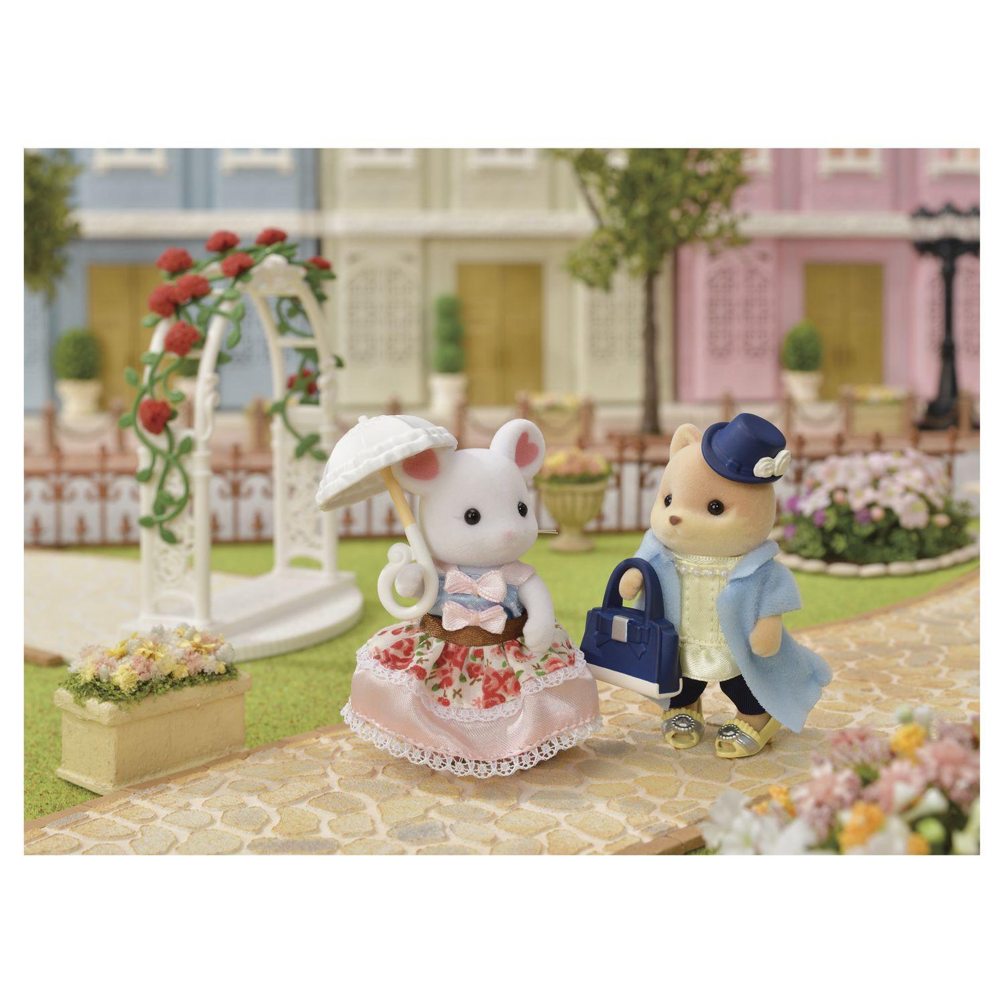 Voir la diapositive 6 : Sylvanian families 5541 - Sylvanian Families - Valisette de mode et grande soeur chien caramel