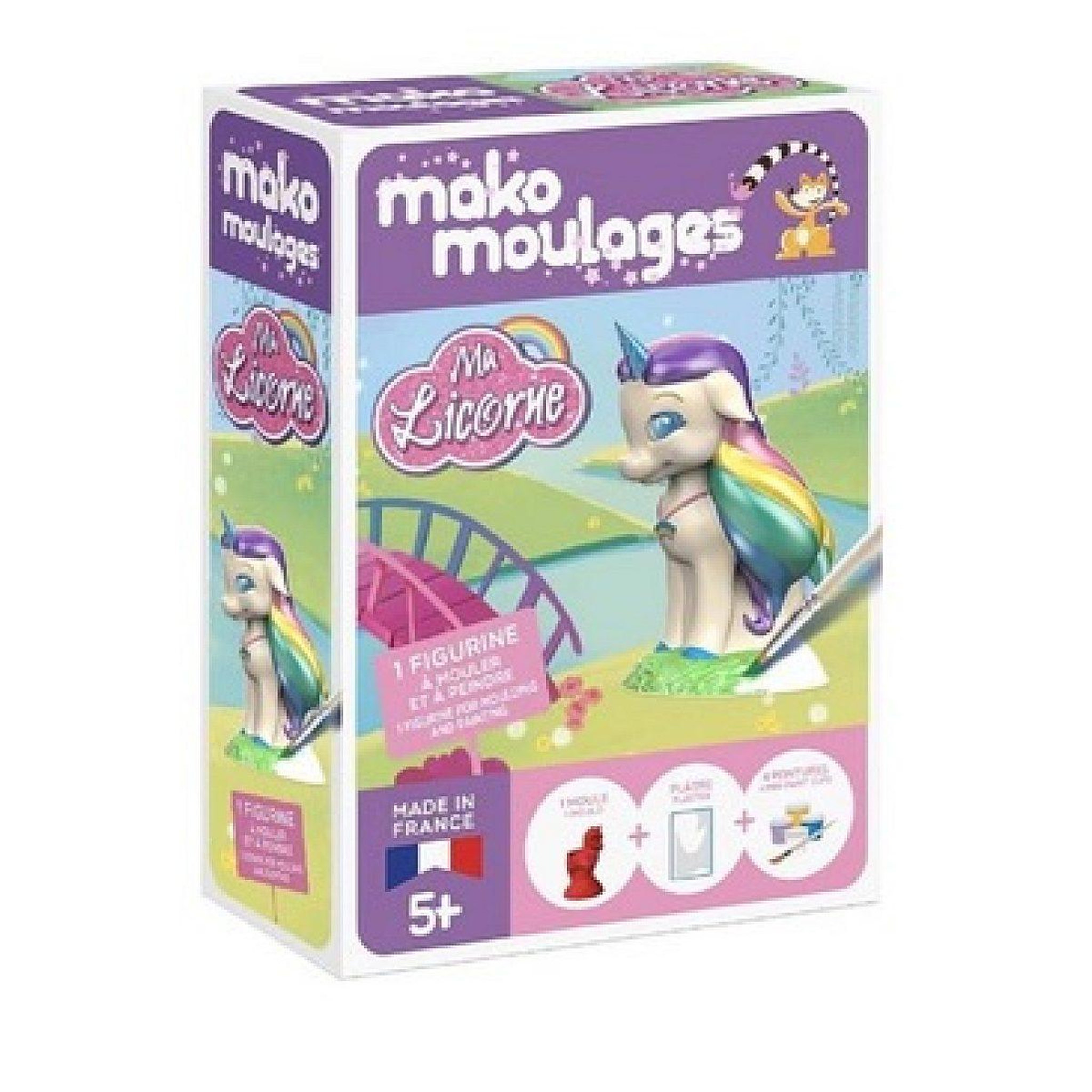 Mako Creations Mako moulage 1 moule - ma licorne arc en ciel