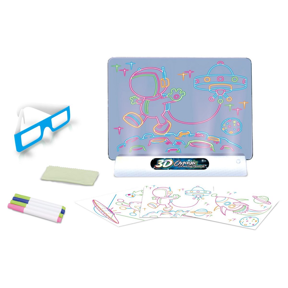 One Two Fun Mon tableau à dessin 3D