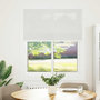Voir la diapositive 2 : VIDAXL Store plisse gris clair 110x150cm largeur du tissu 109,4cm