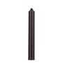 Voir la diapositive 2 : COMPTOIR DE LA BOUGIE Lot de 10 Bougies Bâton  Hugo  16cm Noir