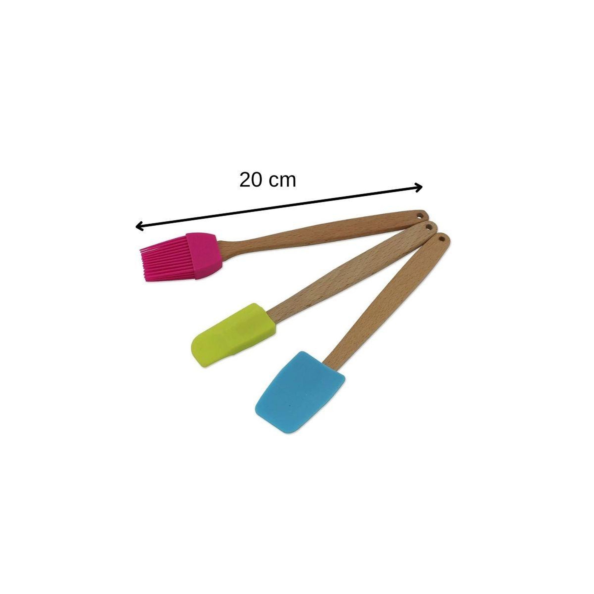 Voir la diapositive 3 : ZENKER Kit de 3 ustensiles de pâtisserie 20 cm zenker