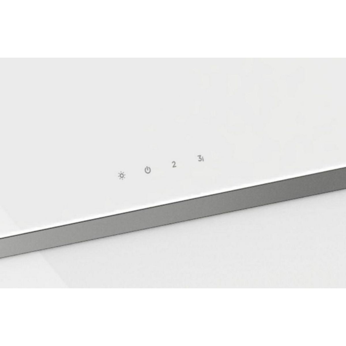 ROBLIN Hotte décorative inclinée 80cm 580m3/h blanc - 5630306