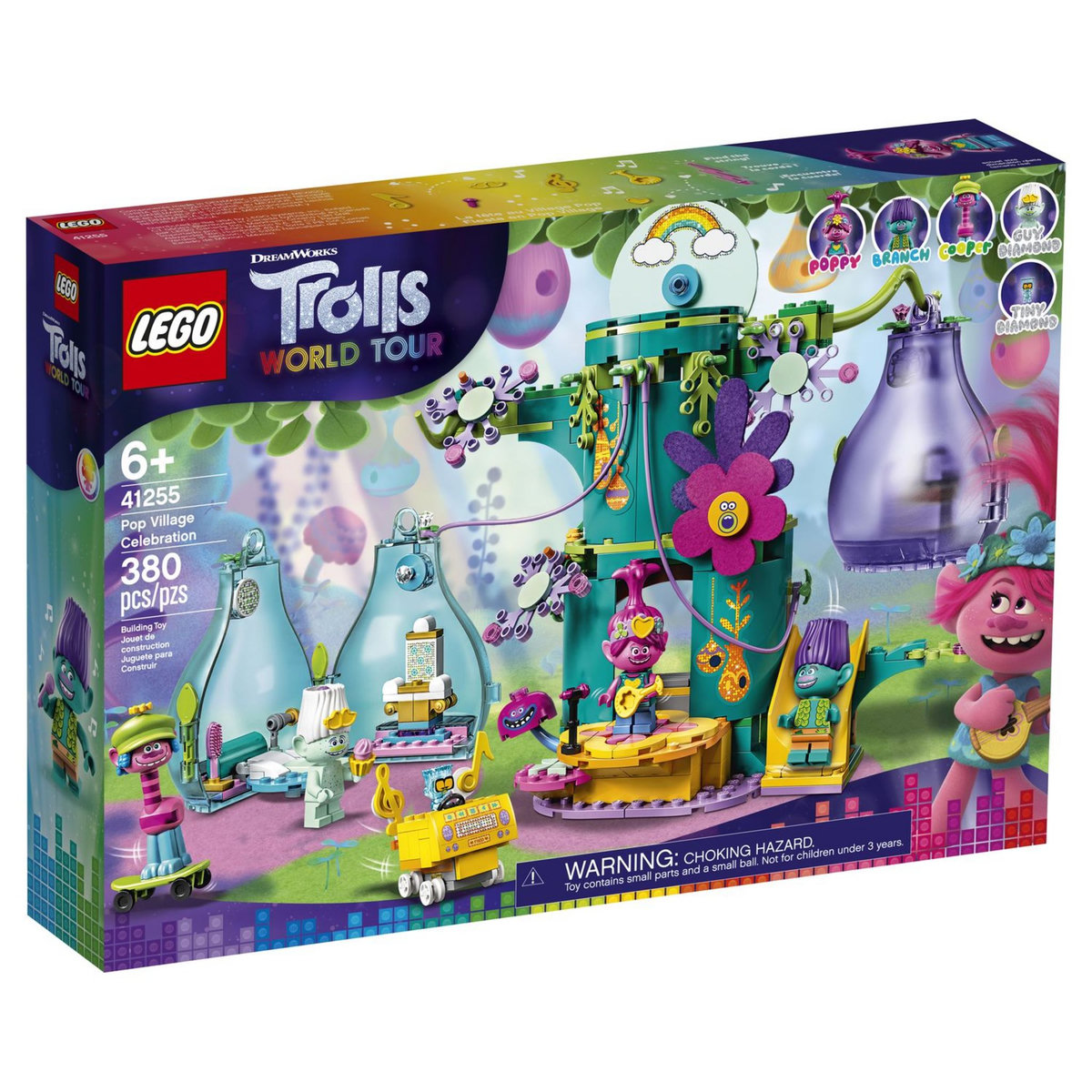 LEGO Trolls 41255- La Fête au Village Pop