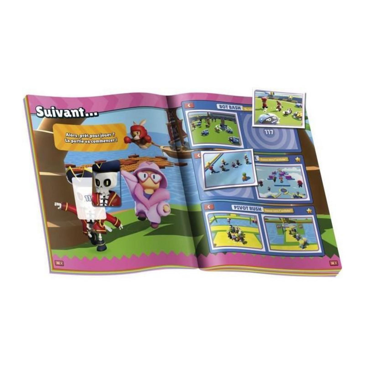 Panini Album stickers - PANINI - Stumble Guys - Collection officielle - 204 stickers dont 110 spéciaux