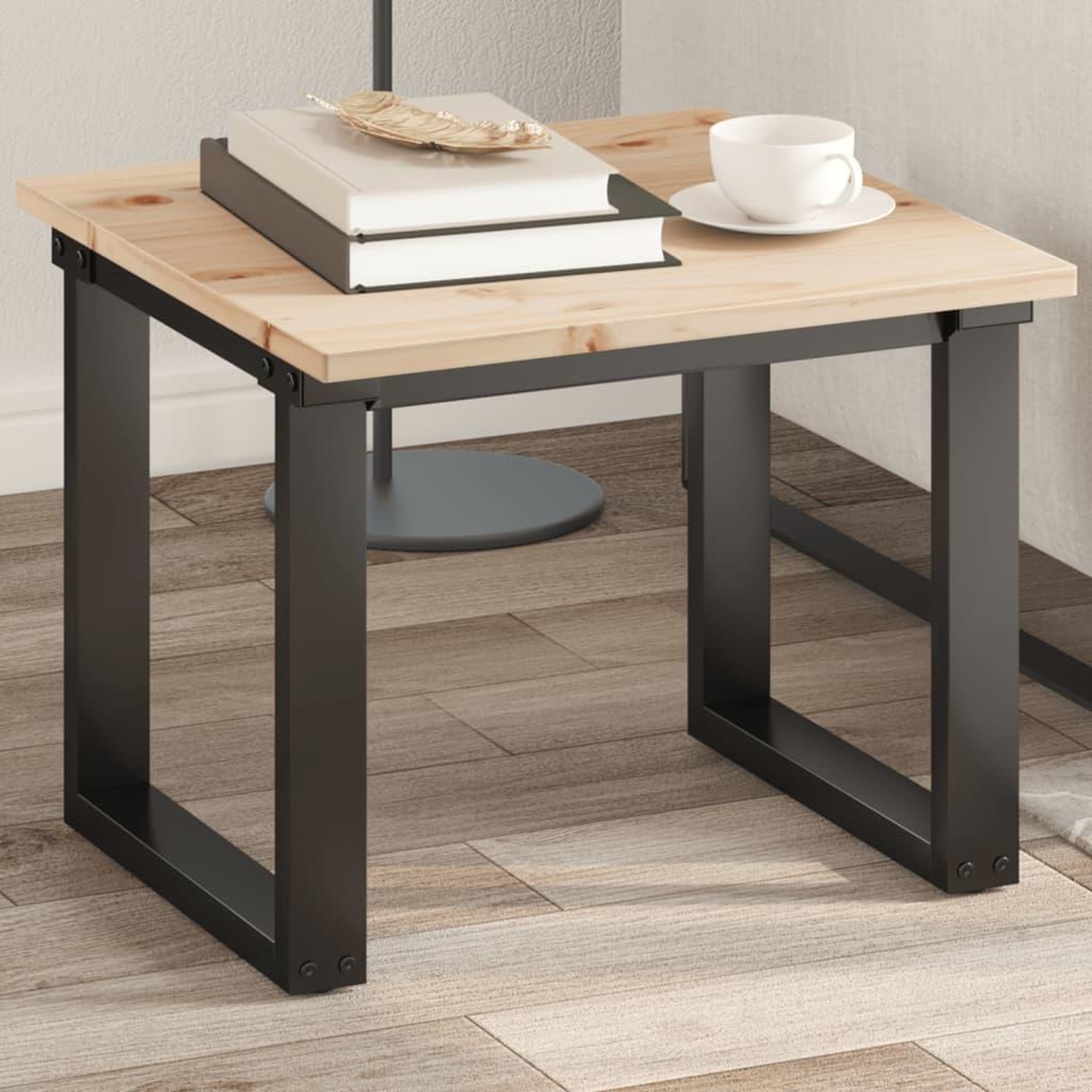 VIDAXL Dessus de table 50x50x1,7 cm carre bois de pin massif