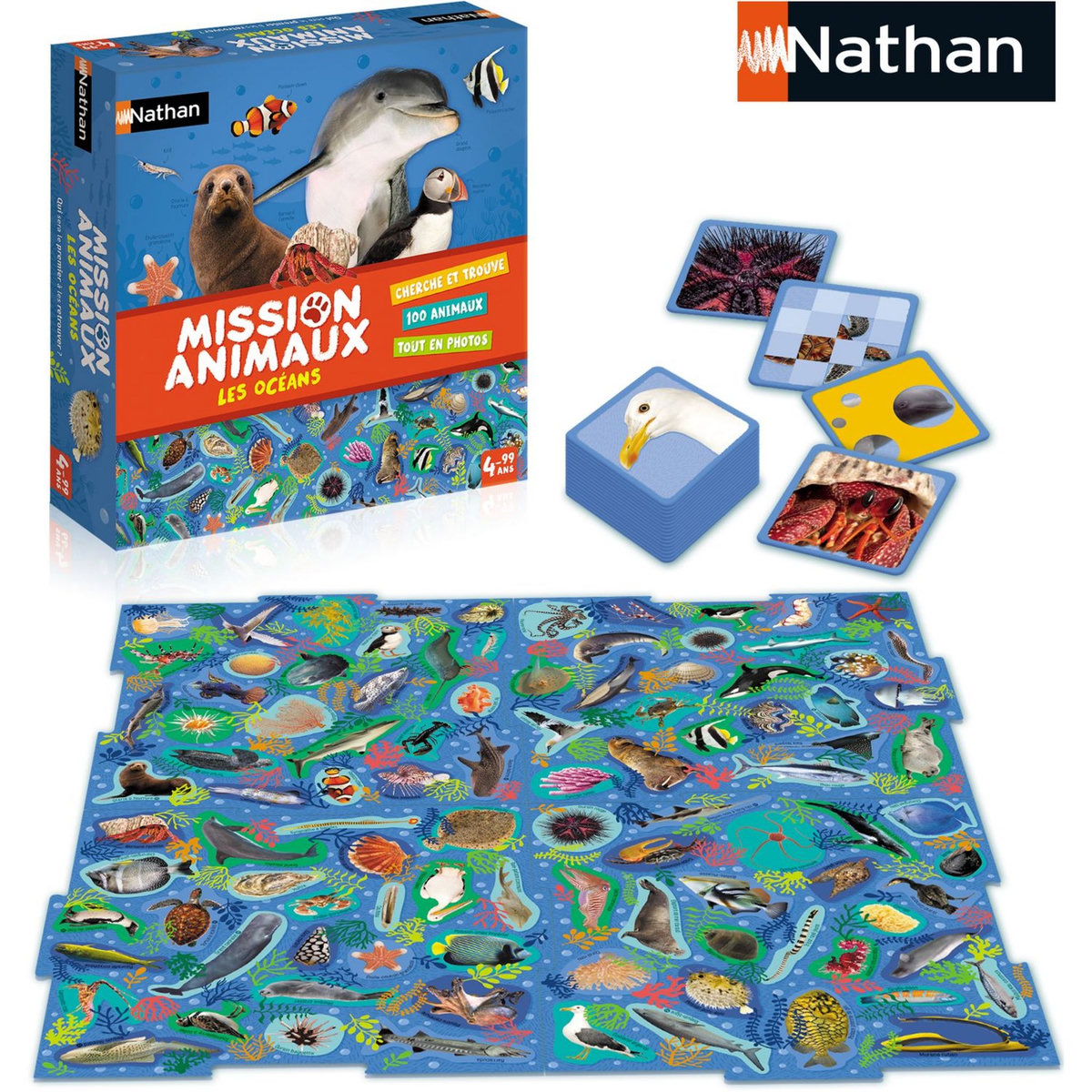 DISET Jeu Mission animaux - Les océans