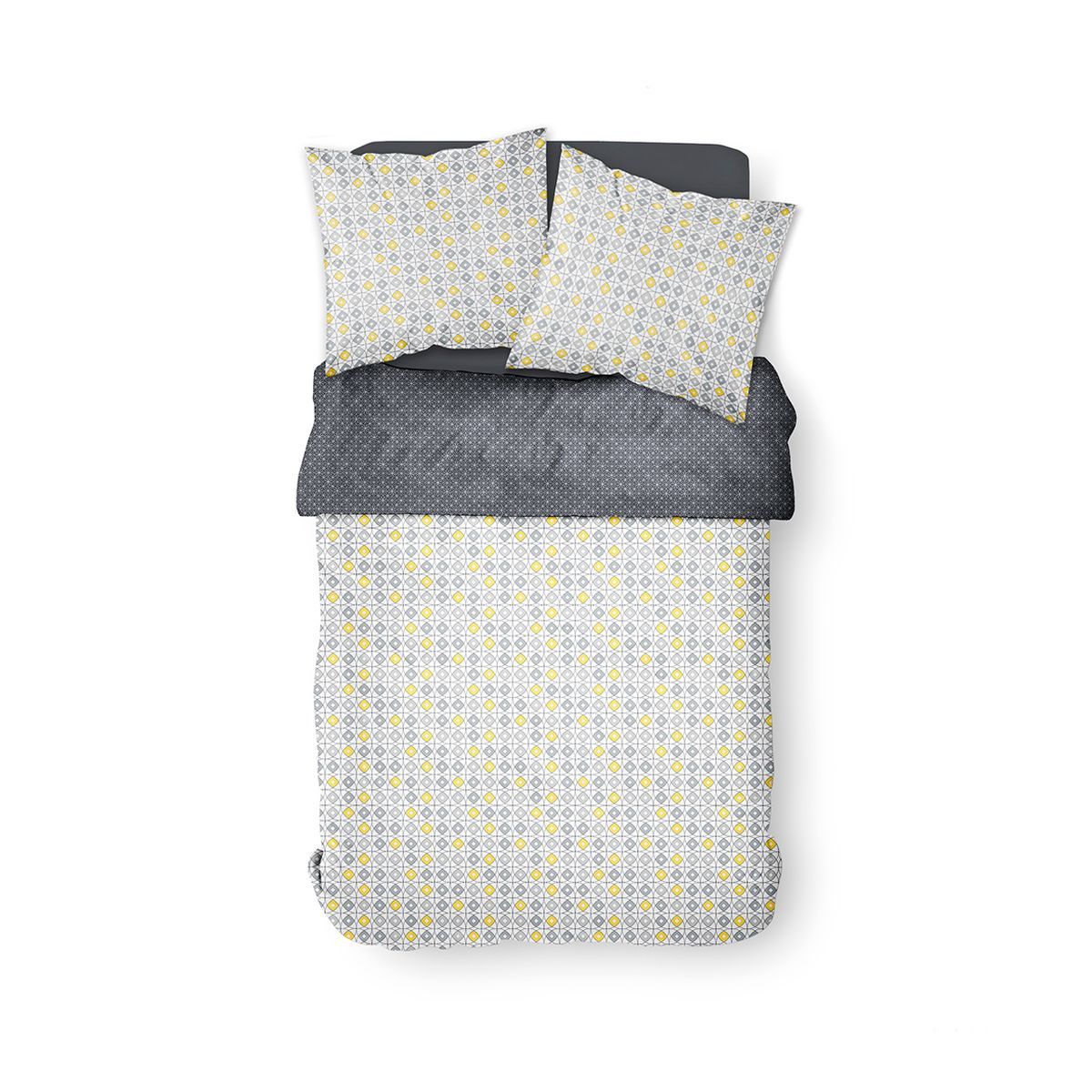 TODAY Parure housse de couette en coton 57 fils SIDONIE