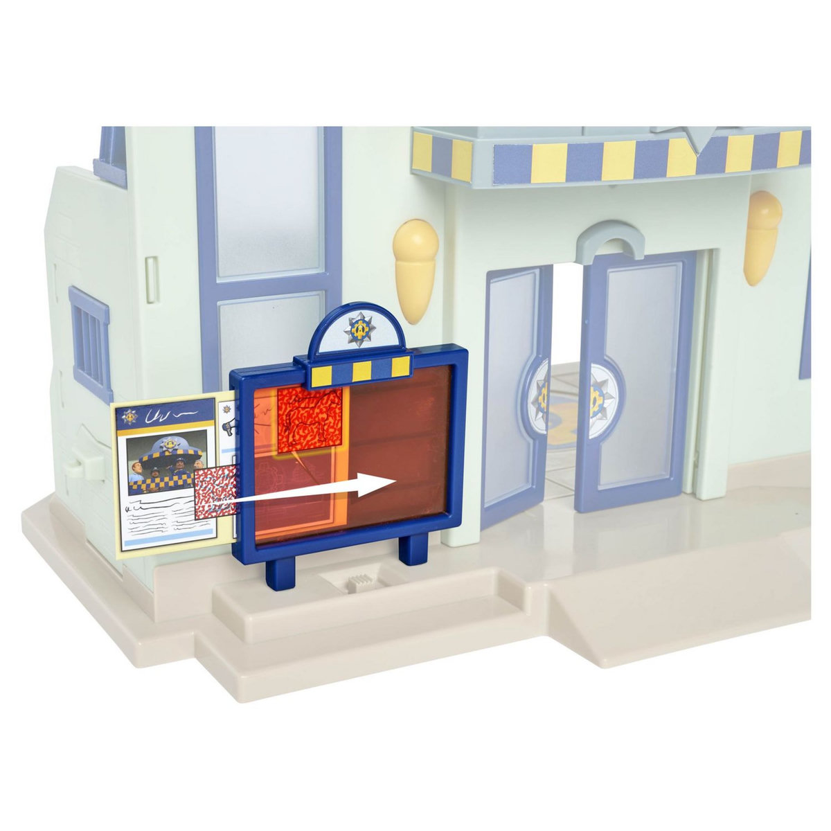 SMOBY Commissariat de police - Sam le pompier