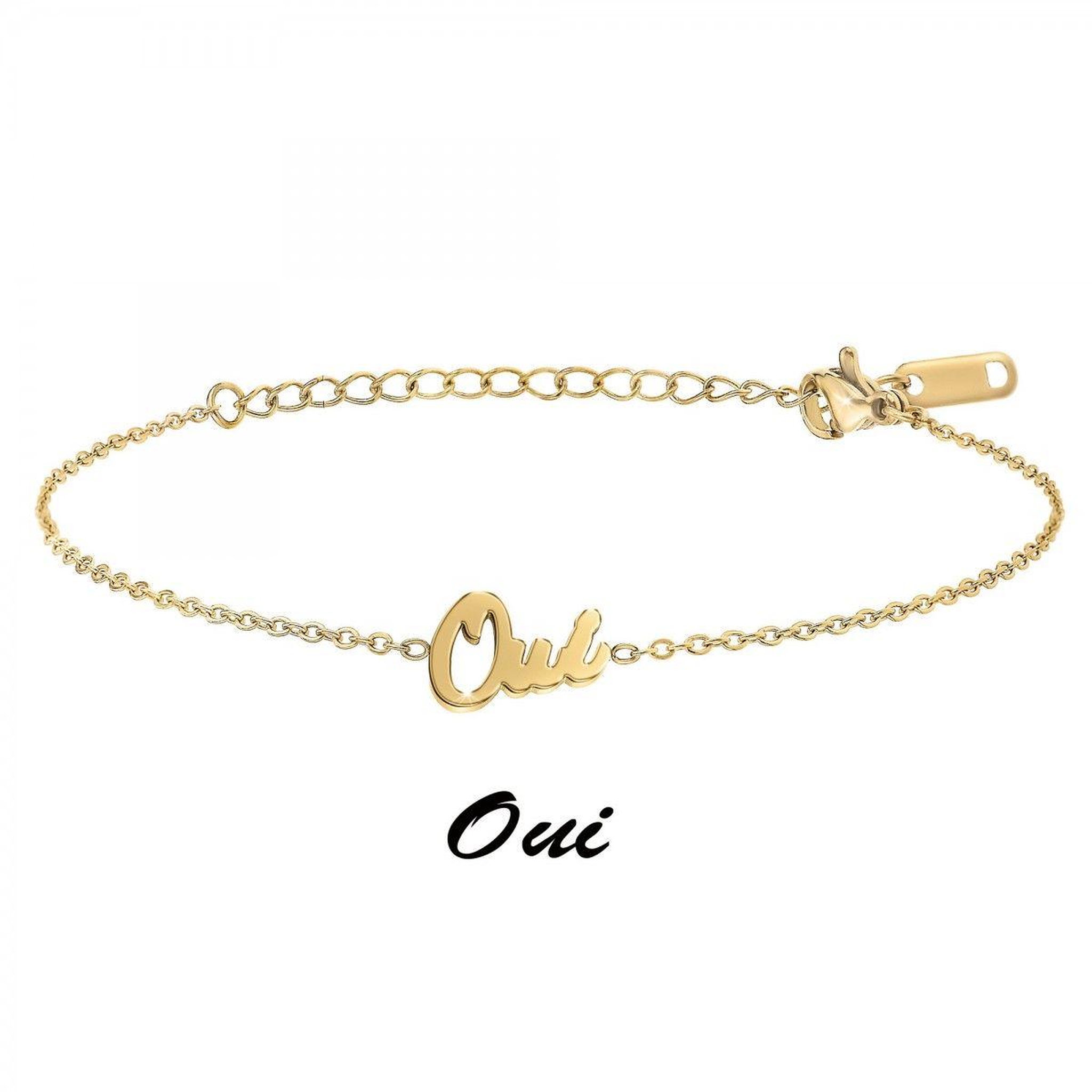 Voir la diapositive 3 : SC CRYSTAL Oui - Bracelet à message