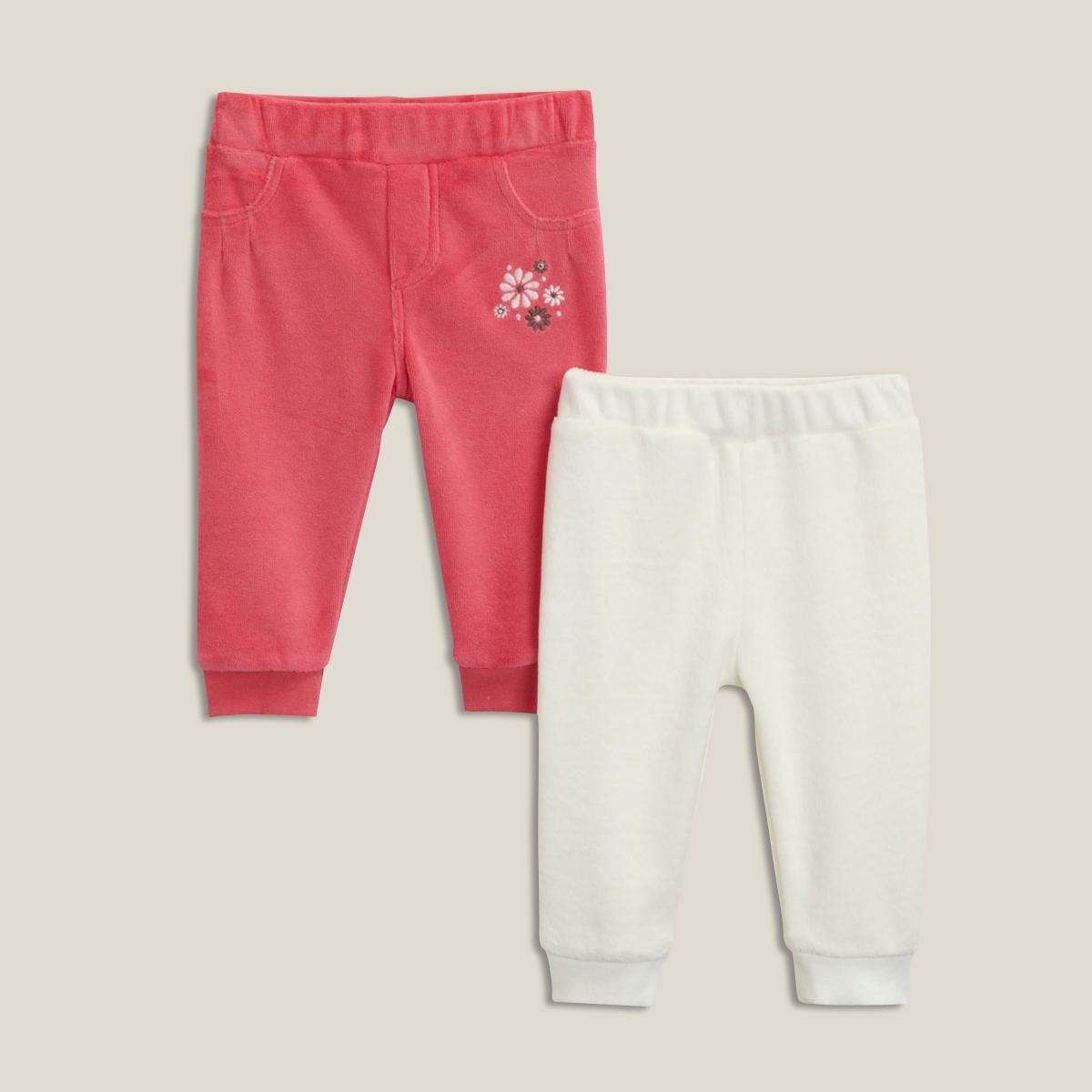 IN EXTENSO Lot de 2 pantalons bébé