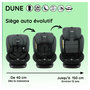 Voir la diapositive 5 : NANIA Siège auto Isofix Dune R129 i-Size pivotant 360°