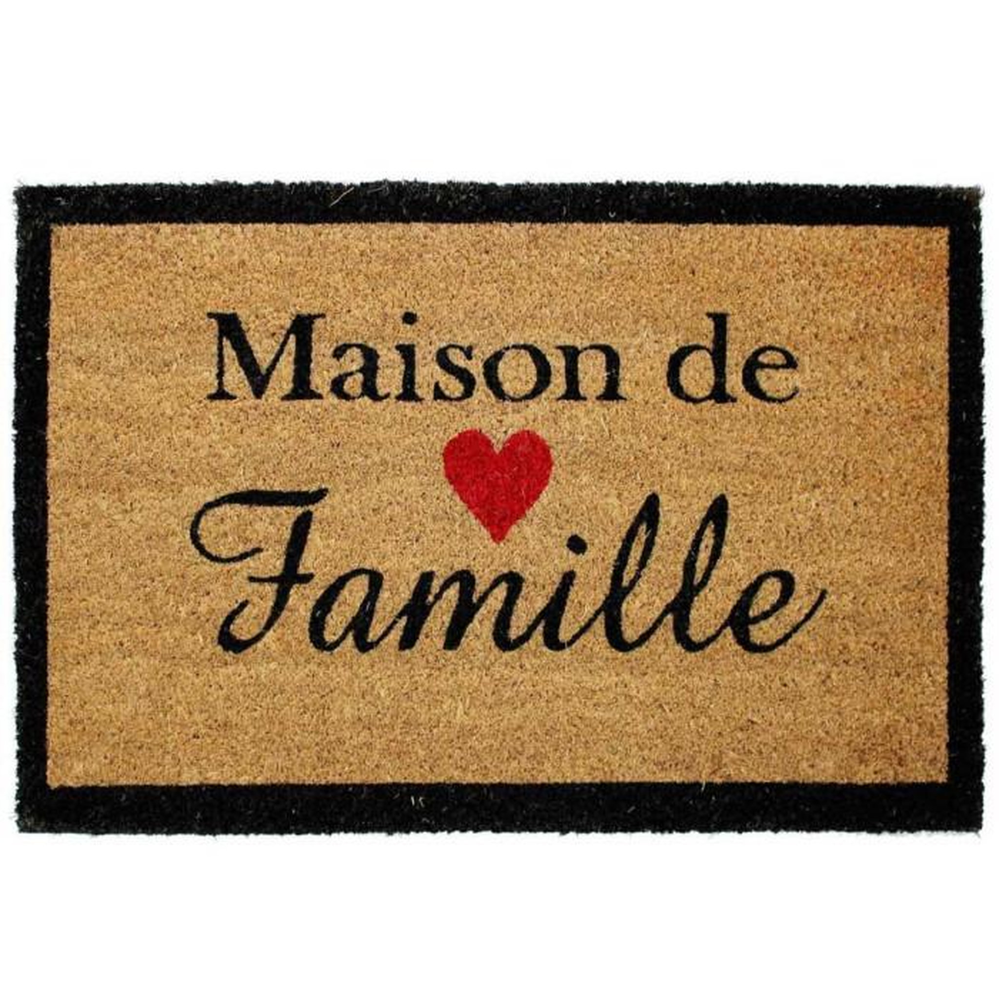 Voir la diapositive 1 : Paris Prix Paillasson Rectangulaire  Casita  40x60cm Naturel