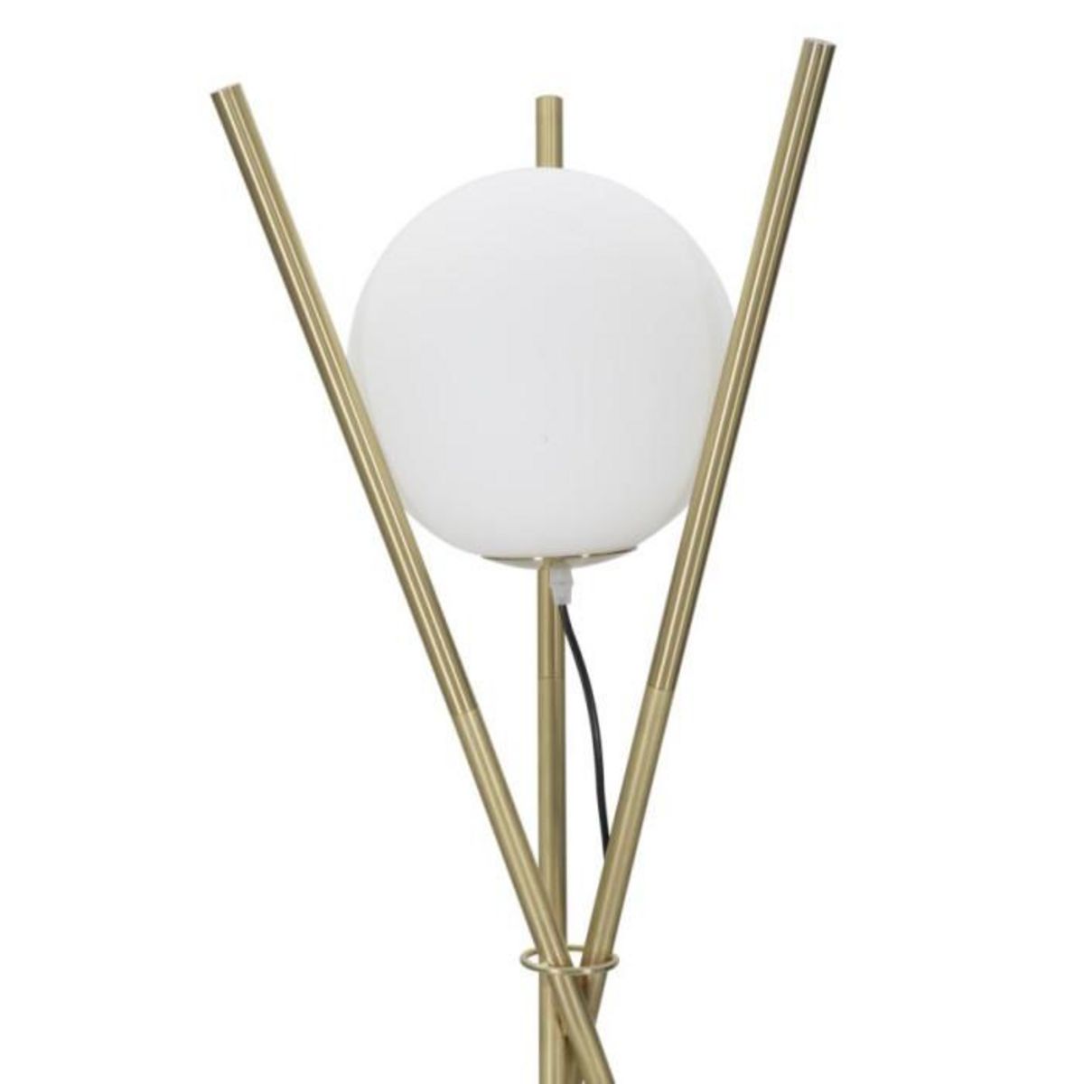 Paris Prix Lampadaire Sphère  Glamy X  155cm Blanc & Or