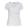 Voir la diapositive 1 : Pieces T shirt /Doré Femme Pieces Merima