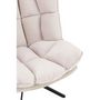 Voir la diapositive 6 : Paris Prix Fauteuil Relax sur Pied  Coussin  92cm Beige
