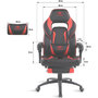 Voir la diapositive 4 : SPIRIT Of GAMER Chaise gaming MUSTANG SERIES - RED