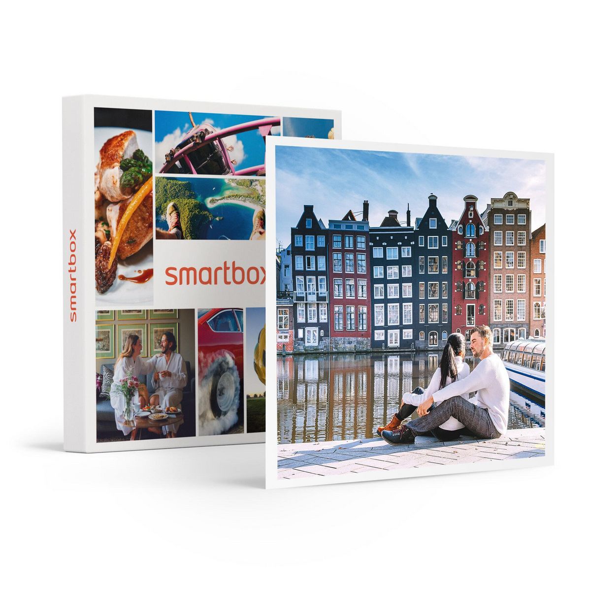 Smartbox Coffret cadeau Saint-Valentin : un séjour romantique à Amsterdam - Coffret Cadeau Séjour