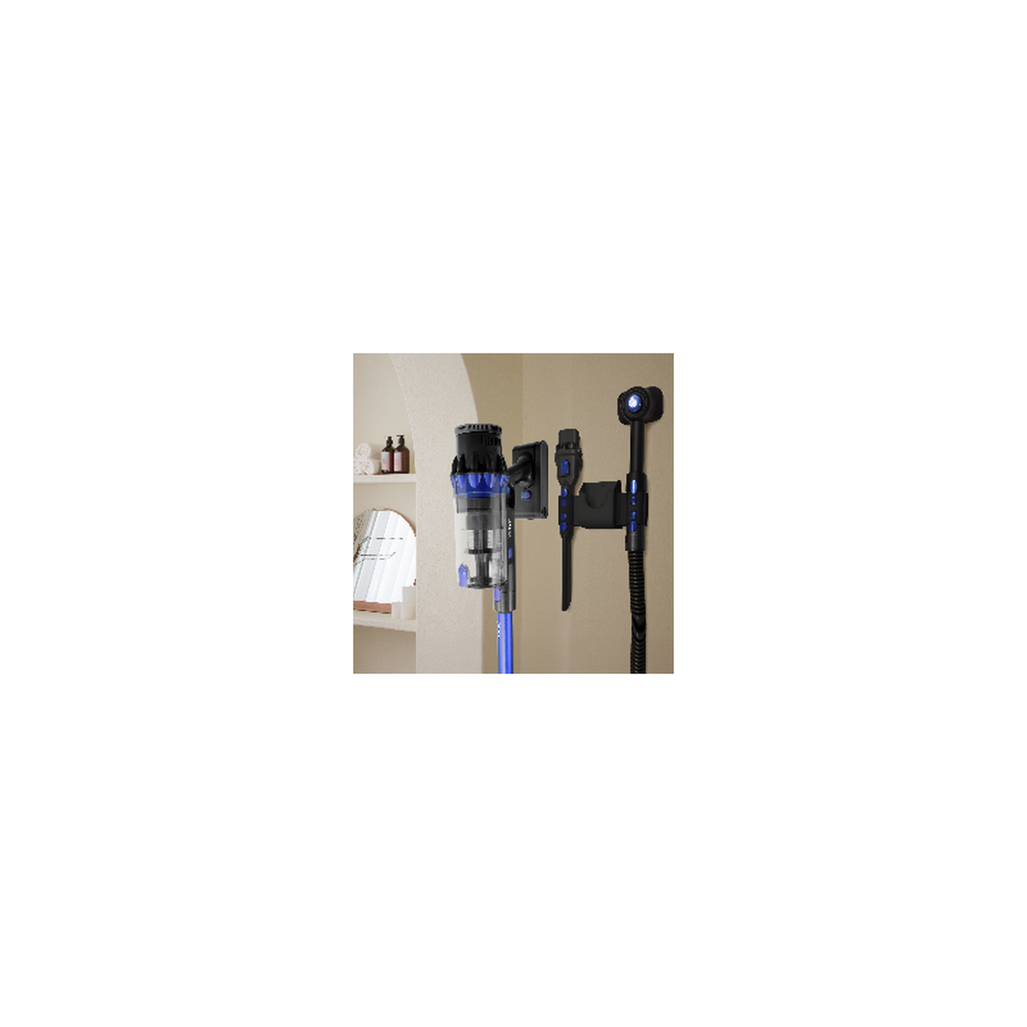 Voir la diapositive 2 : VORTEX Vortex - f55 pet - aspirateur sans fil - 550w - 28 kpa - 135 aw - 65 min