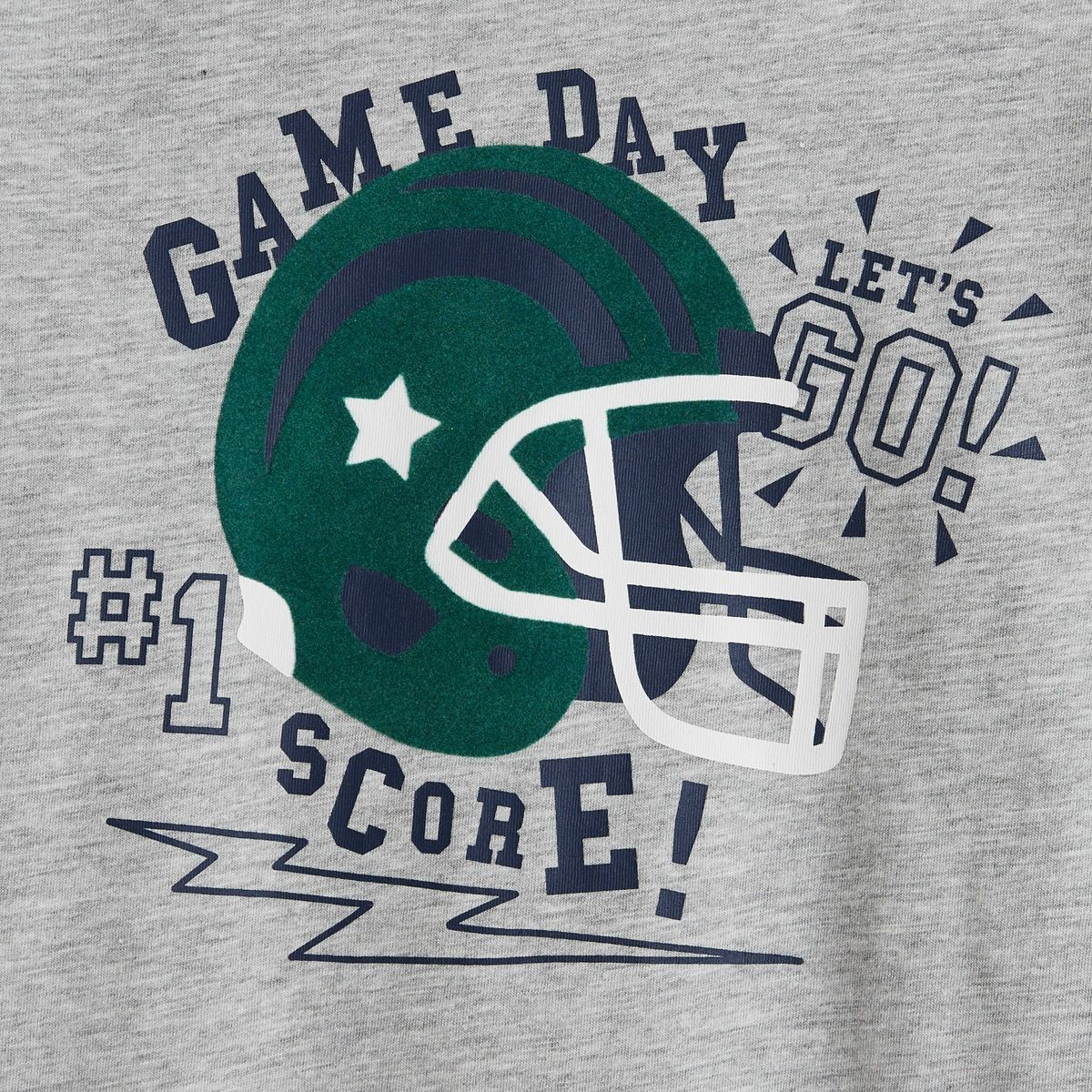 INEXTENSO T-shirt manches longues gris garçon en coton 