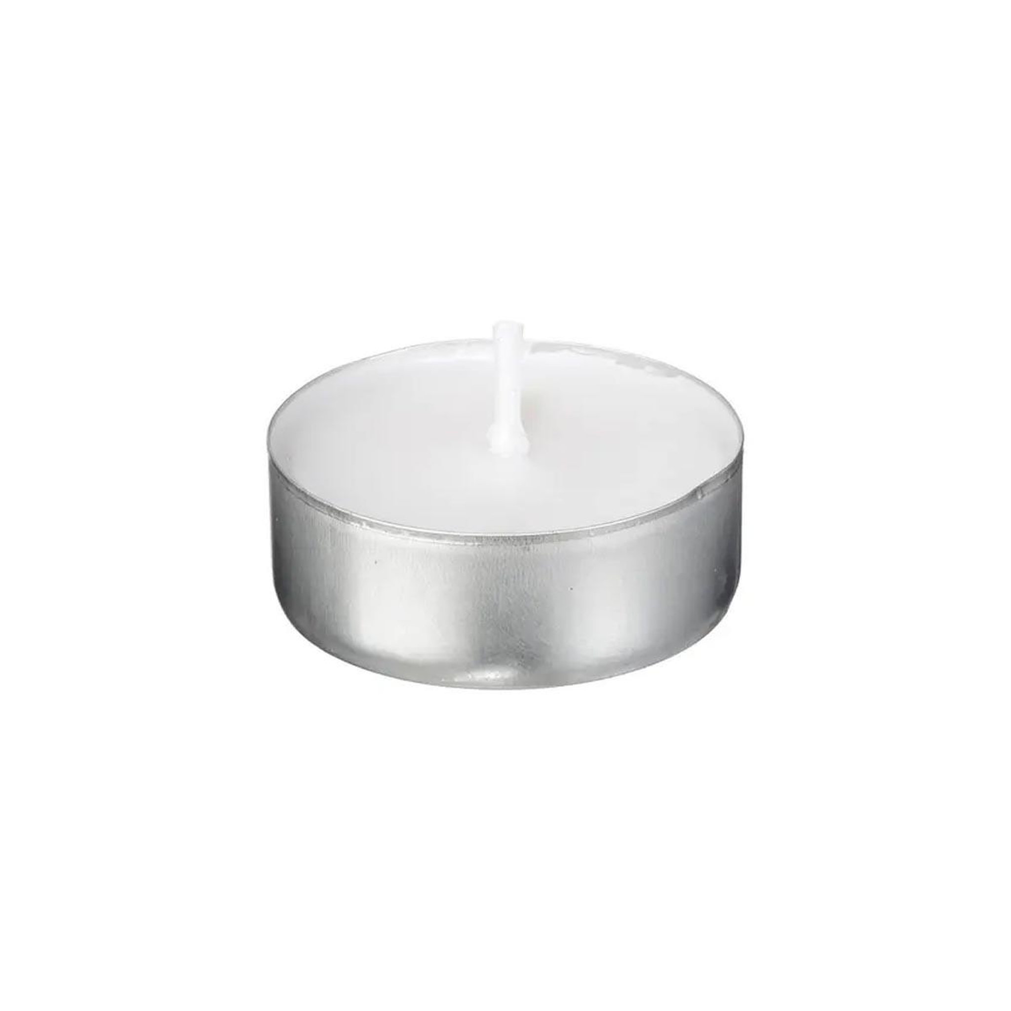 Voir la diapositive 2 : COMPTOIR DE LA BOUGIE Lot de 50 bougies chauffe-plat  many  3,7cm blanc