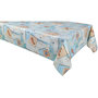 Voir la diapositive 1 : HABITABLE Nappe en toile cirée rectangulaire Hypo - 140 x 250 cm - Bleu