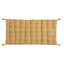 Voir la diapositive 1 : ATMOSPHERA Matelas de Sol 4 Pompons  Otto  60x120cm Ocre