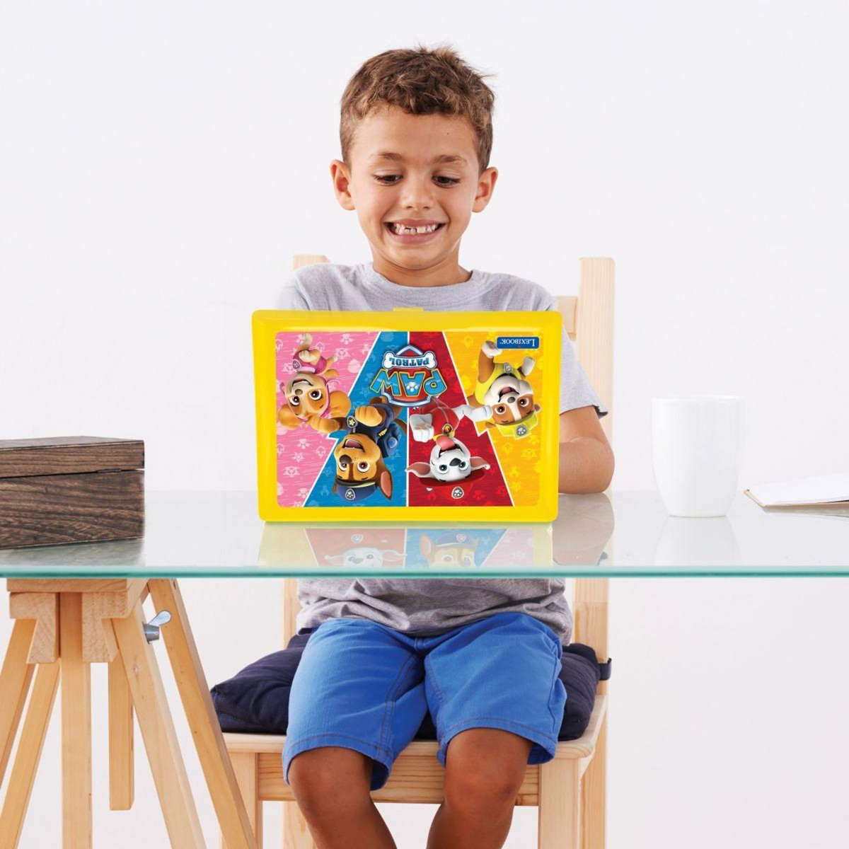 Lexibook Ordinateur portable éducatif bilingue La Pat Patrouille (EN/ES)