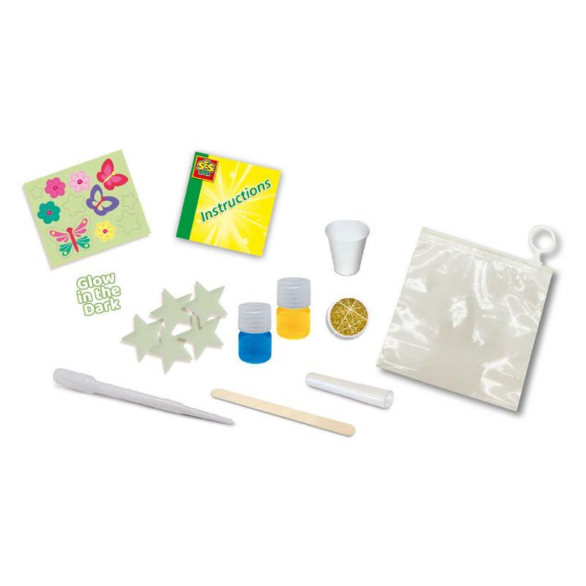 SES SES Slime Lab - Glow in the Dark 15015