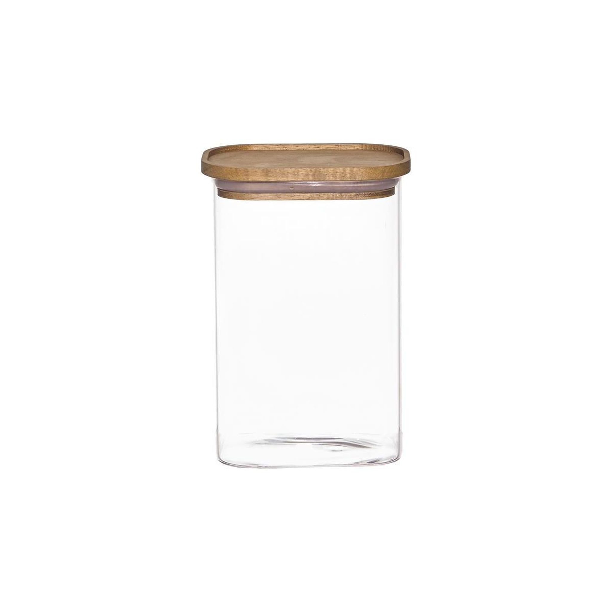 Voir la diapositive 3 : The Home Deco Factory Bocal de conservation  heritage  1,3l transparent & marron