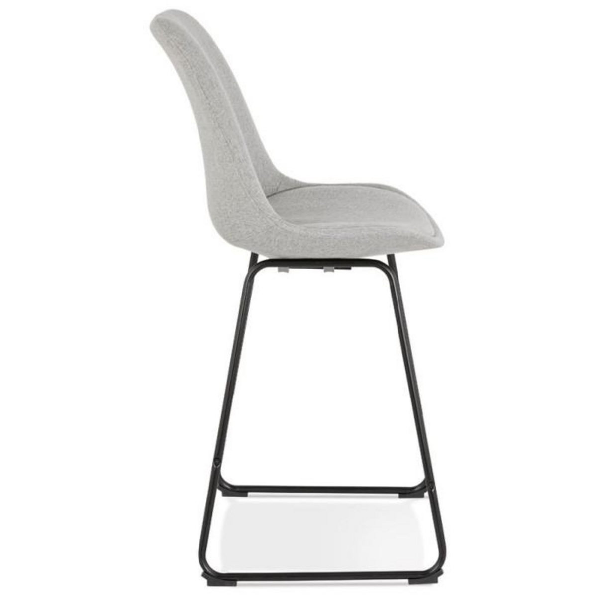 Paris Prix Tabouret de Bar Design  Veretia  109cm Gris & Noir